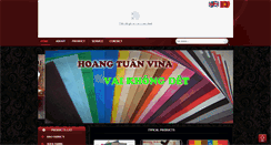 Desktop Screenshot of hoangtuanvina.com